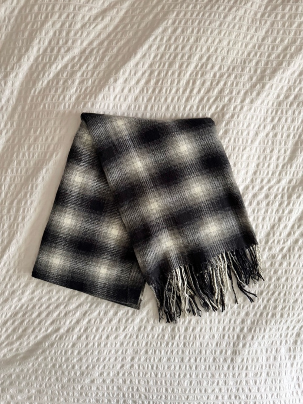 Urban Outfitters Ecote Plaid Poncho Scarf